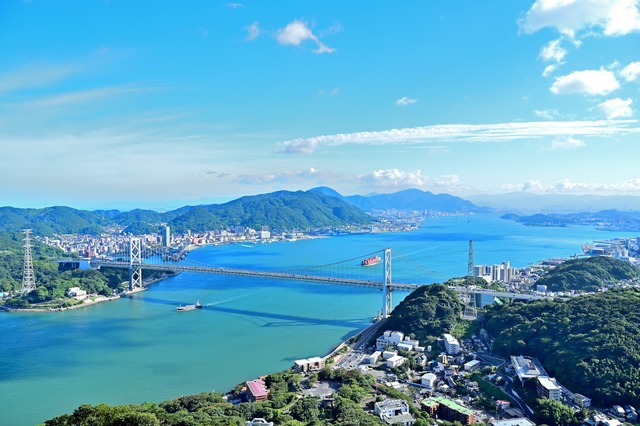 Puente Tsunoshima Ohashi, Yamaguchi 