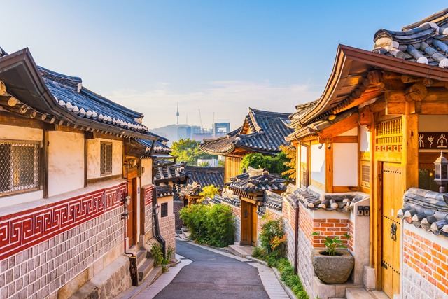 Aldea Hanok de Bukchon, Seúl 