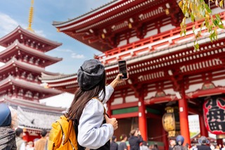 Captura de la puerta del templo Senso-ji