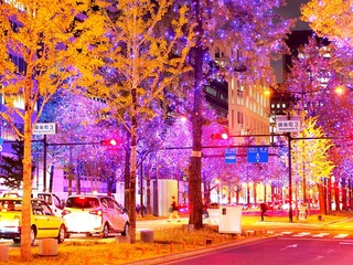 Iluminación Navideña en Osaka