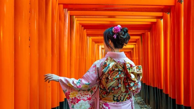 Templo Fushimi Inari en Kioto 