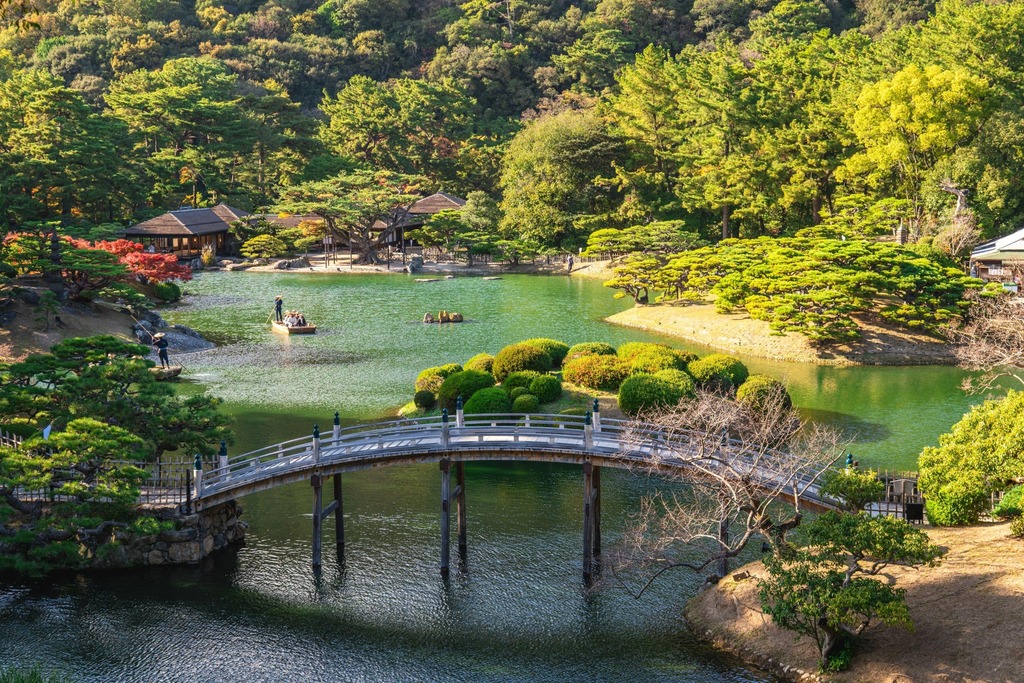El jardín Ritsurin, el mejor jardín de Japón, en Takamatsu 