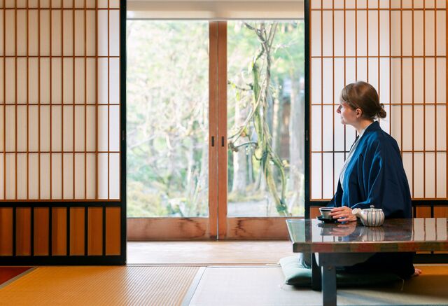 Alójate en un ryokan tradicional 