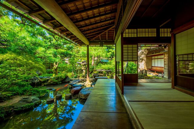 Jardín de la familia Nomura, Kanazawa 