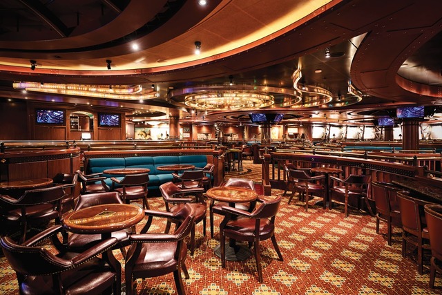 Bar y relax a bordo del Diamond Princess 