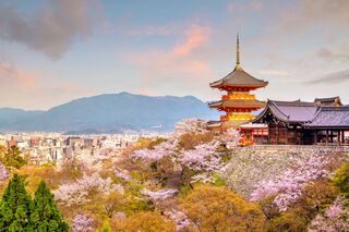 Templo Kiyomizu-dera en Kioto 