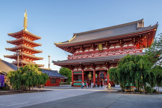 Templo Senso-ji en Asakusa, Tokio 