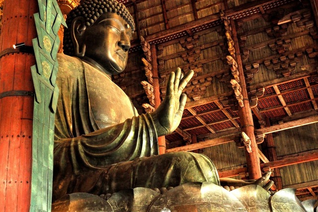 Daibutsu del templo Todai-ji en Nara 