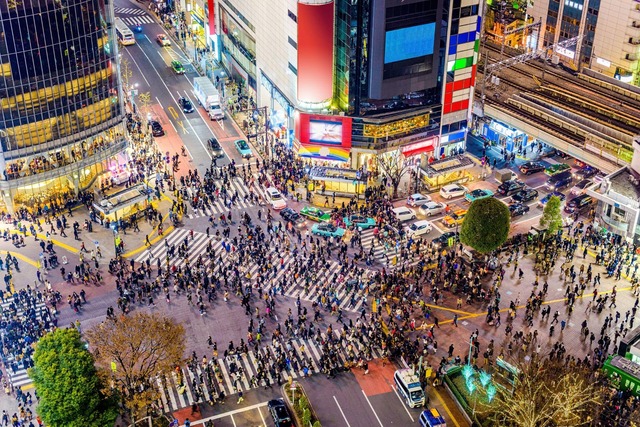 Cruce de Shibuya, Tokio 