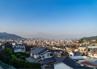Vistas de la ciudad de Kure