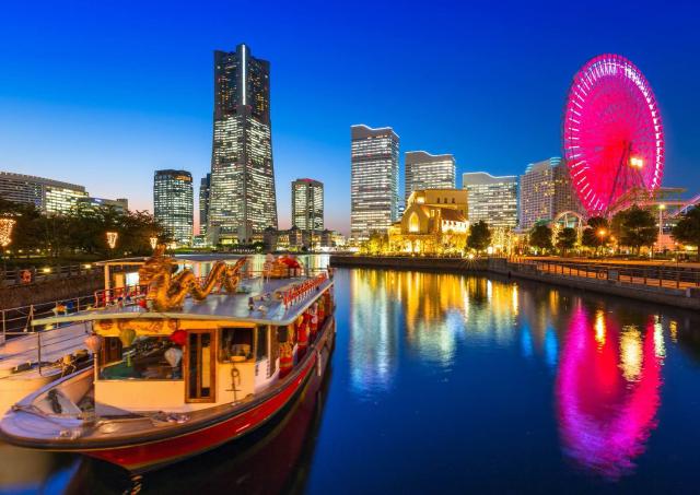 Yokohama de noche