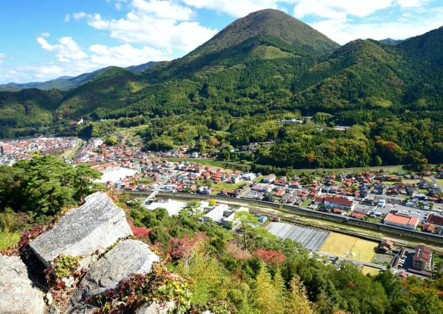 Vista de la ciudad de Tsuwano