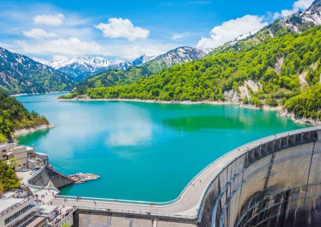 Presa de Kurobe, Tateyama