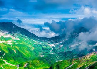 Valles evocadores en la Ruta Alpina Tateyama Kurobe