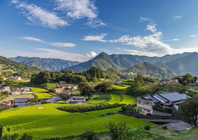 Pueblo agrícola en Takachiho