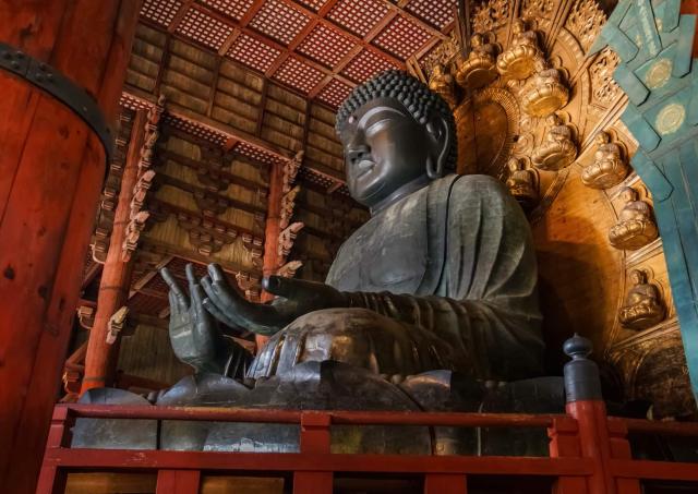 Daibutsu en el templo Todai-ji