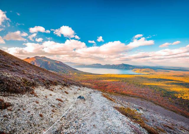 Otoño en el Parque Nacional de Shikotsu