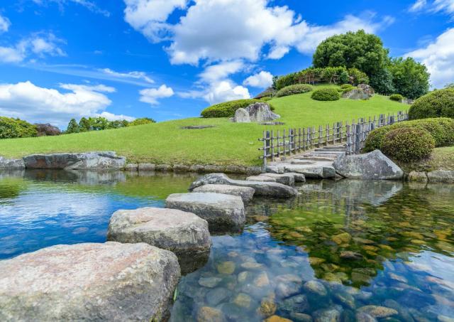 Jardín Koraku-en, Okayama