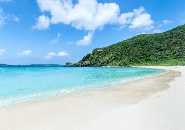 Playa de Tokashiku, isla Tokashiki