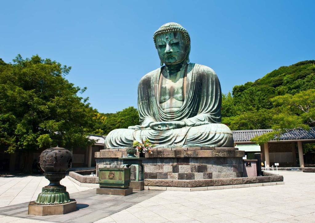 El Gran Buda de Kamakura en el templo Kotoku-in