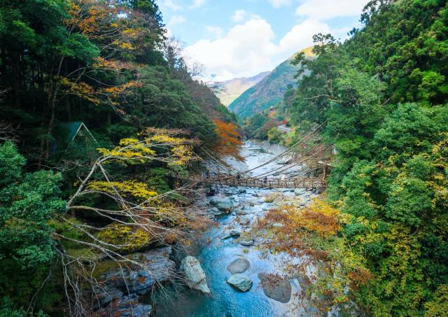 El valle de Iya en otoño