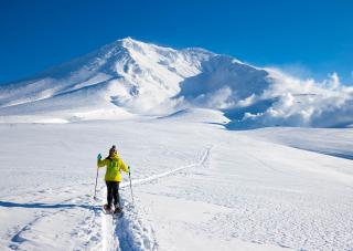 Esquí en el Parque Nacional Daisetsuzan 