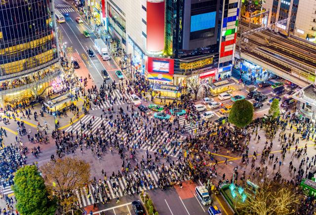 Cruce de Shibuya, Tokyo