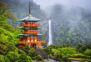 Pagoda de Ise Seigantoji y cataratas de Nachi