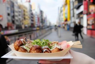 Takoyaki de pulpo en Osaka