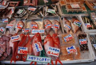 Mercado de pescado de Tsukiji (Tokyo)