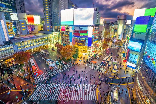 Cruce de Shibuya, Tokyo