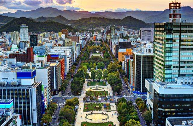 Parque Odori de Sapporo