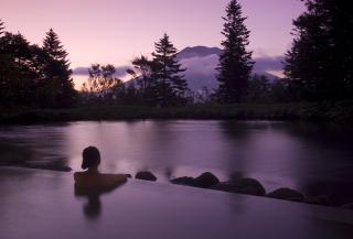 Relajación en un onsen (Niseko)