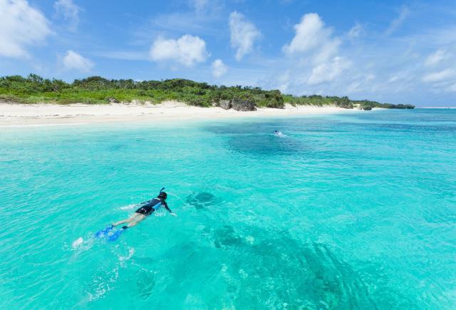 Scuba diving in Okinawa