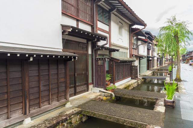 Edificios históricos en Hida Furukawa