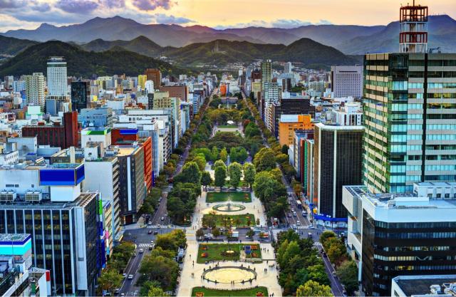 Parque Odori de Sapporo