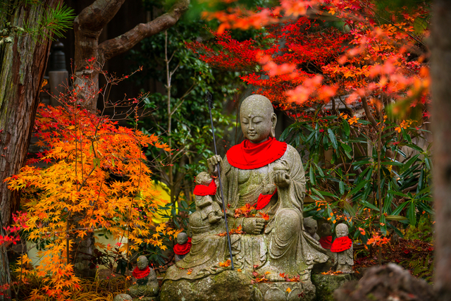 Estatua de Jizo en Koyasan