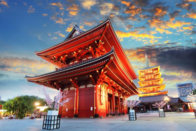 Templo Senso-ji de Asakusa (Tokio)